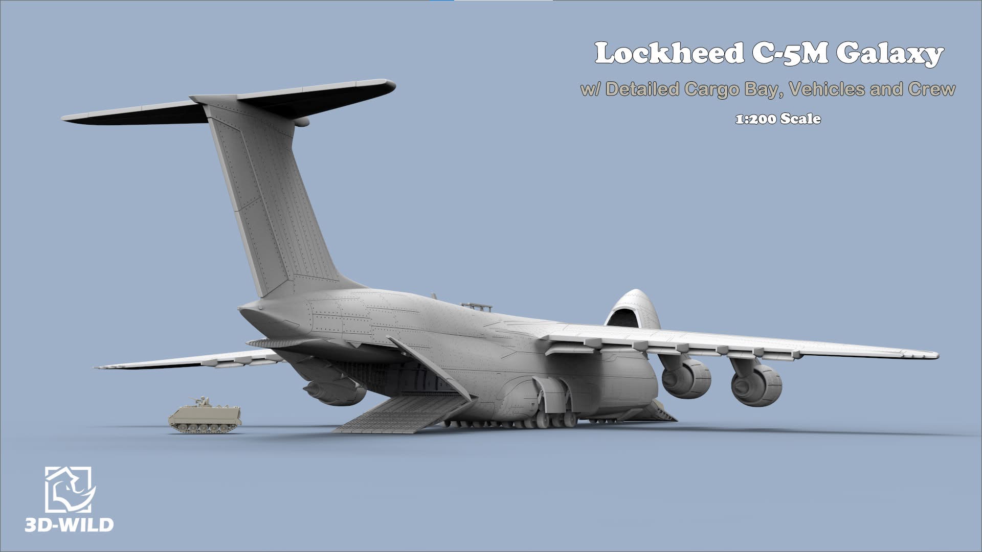 Giant Takes Flight – 3D-WILD Unveils First-Ever C-5 Galaxy Kit Giant Takes Flight – 3D-WILD Unveils First-Ever C-5 Galaxy Kit