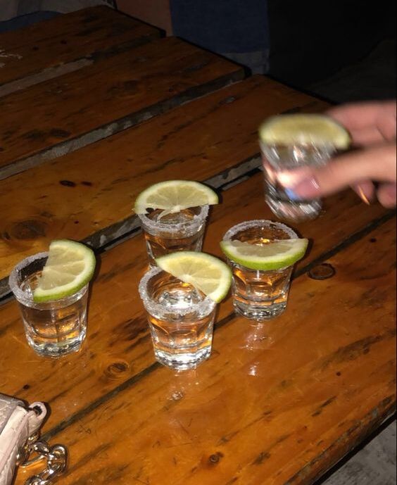 more shots at a bar image