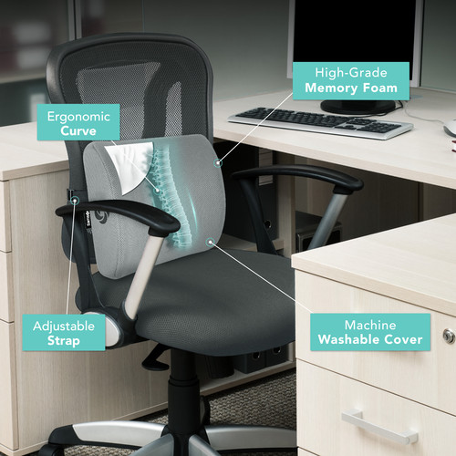 SA5244 Gray Lumbar Support Amazon Images 3.jpg