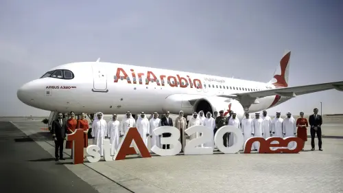 Air Arabia receives first Airbus A320neo aircraft.webp