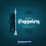 This Dussehra, may every journey lead to success and every path bring joy. 🌸