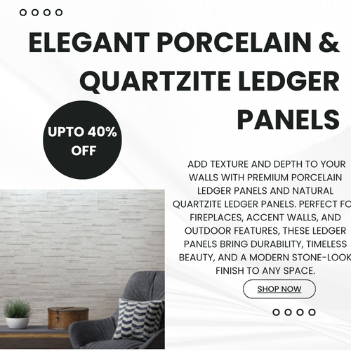 Elegant Porcelain & Quartzite Ledger Panels.png