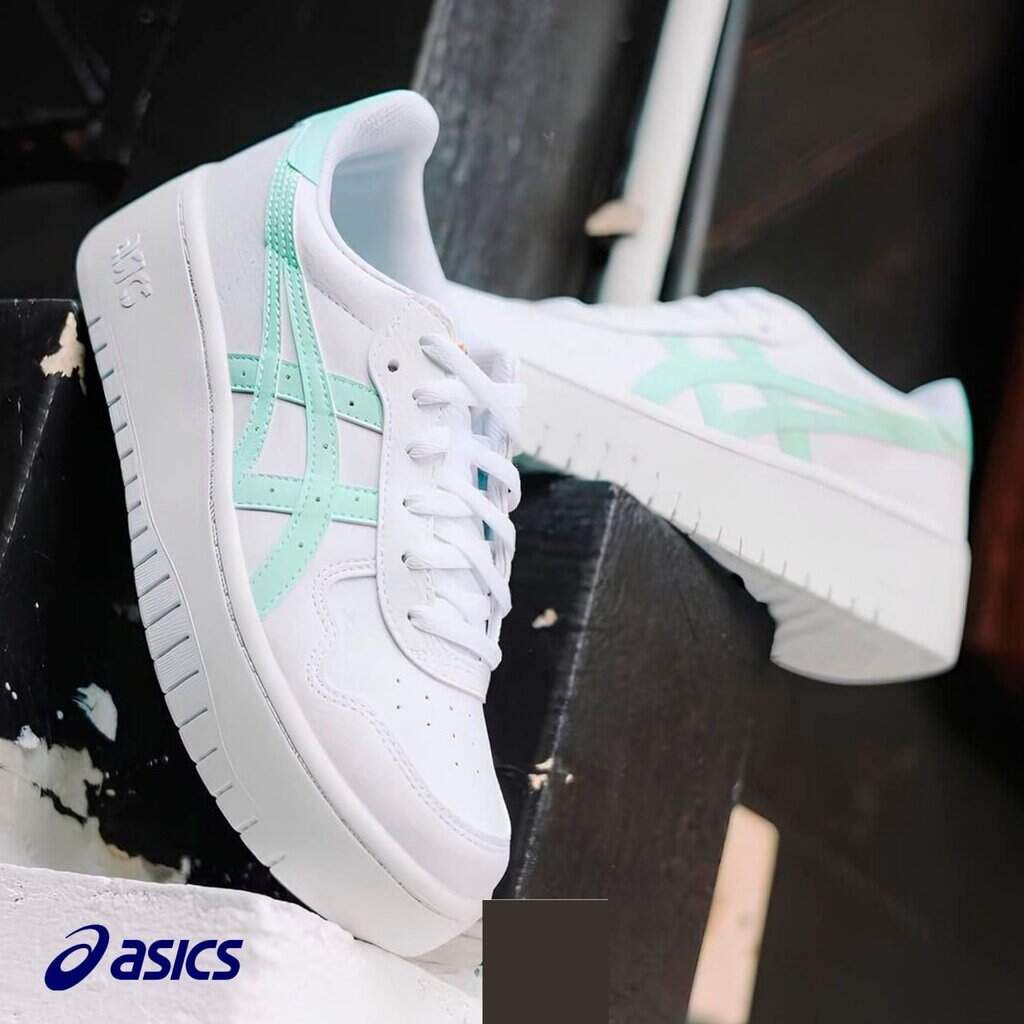 Tênis Asics Japan S PF Feminino – Branco+Verde Claro