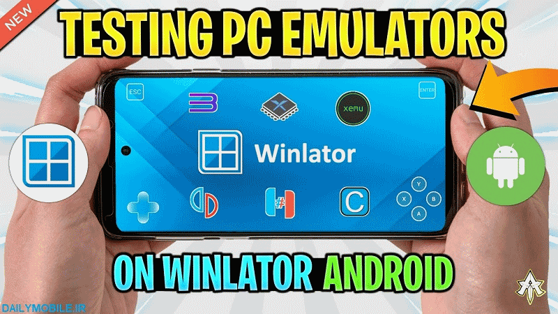 اجرای برنامه‌های ویندوز روی اندروید با Winlator 1