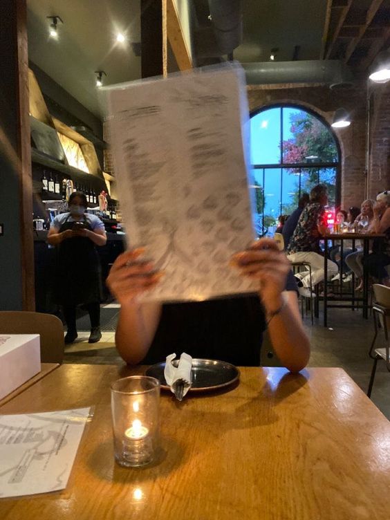 out at dinner image