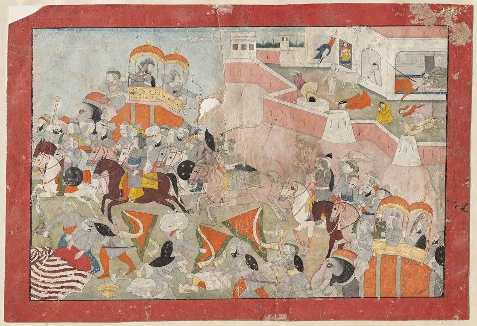 Ranthambore siege visualization Ranthambore siege visualization
