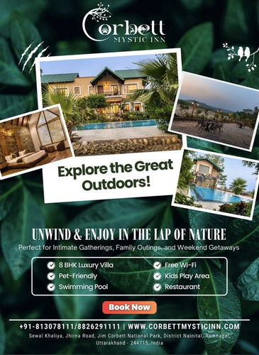 Corbett Mystic Inn Resort Jim Corbett.jpg
