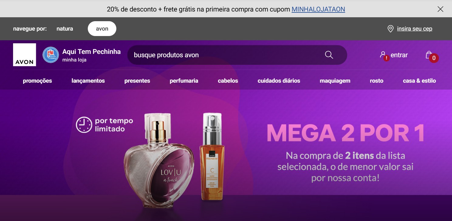 Mega Oferta Leve 2 Pague 1 na Avon