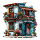 Blue Spring Element (57)