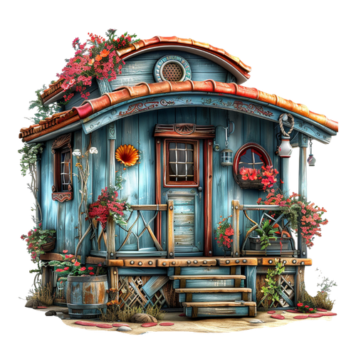 Blue Spring Element (58).png