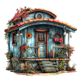 Blue Spring Element (58)