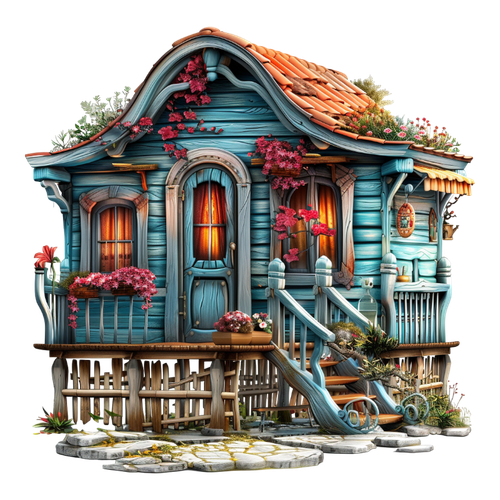 Blue Spring Element (59).png