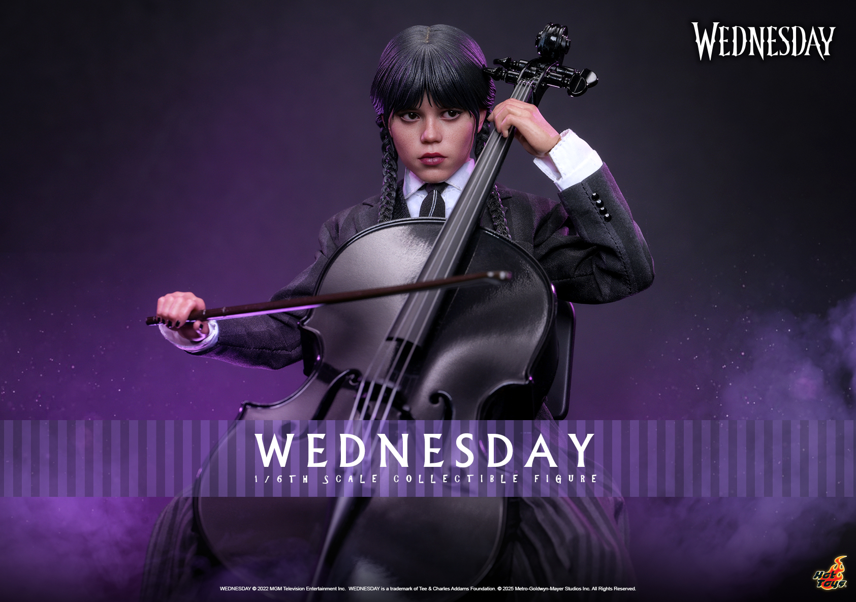 Hot Toys Announces 1/6 Scale Wednesday Addams Figure Hot Toys Announces 1/6 Scale Wednesday Addams Figure