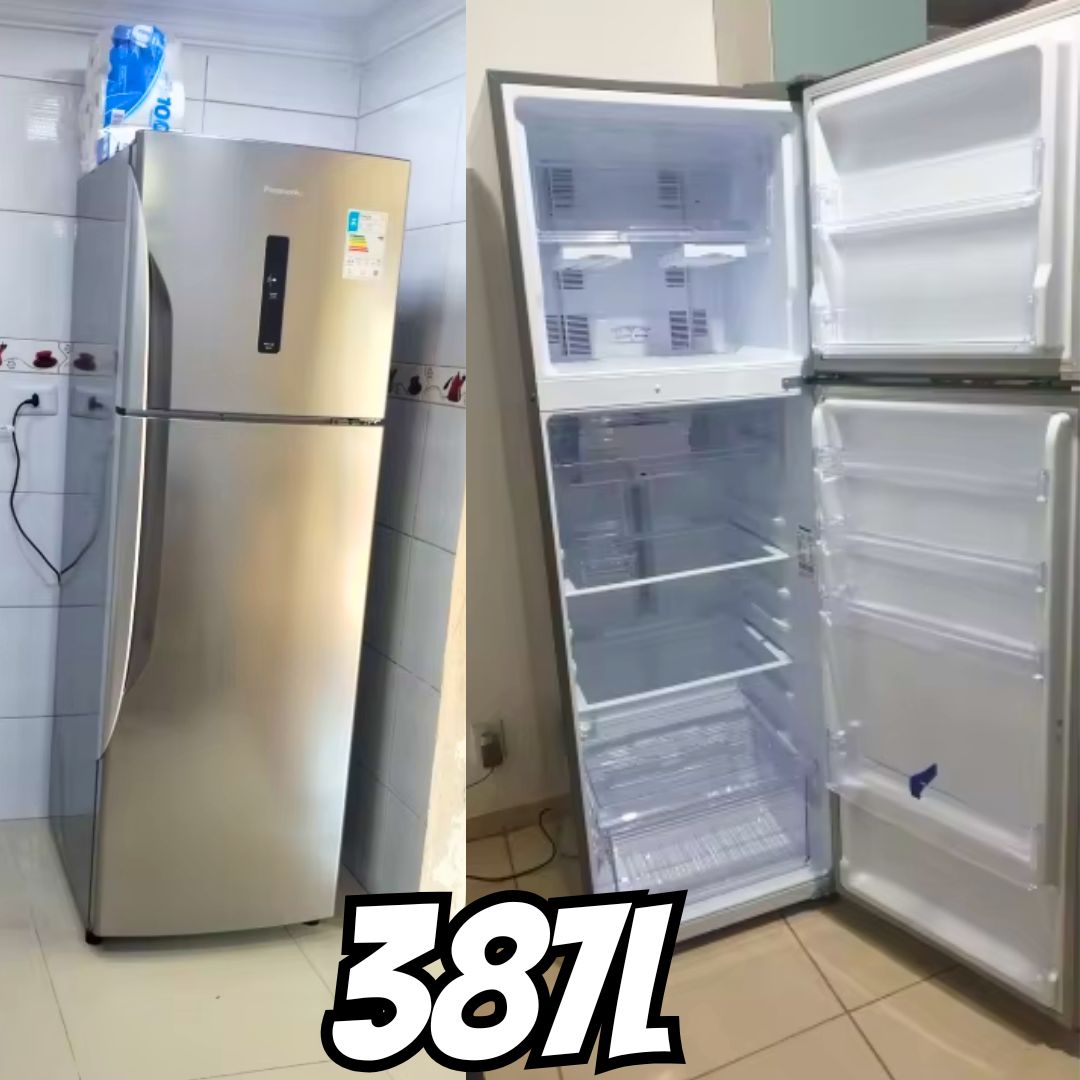 Geladeira/Refrigerador Panasonic Frost Free Duplex 387L Top Freezer BT41X