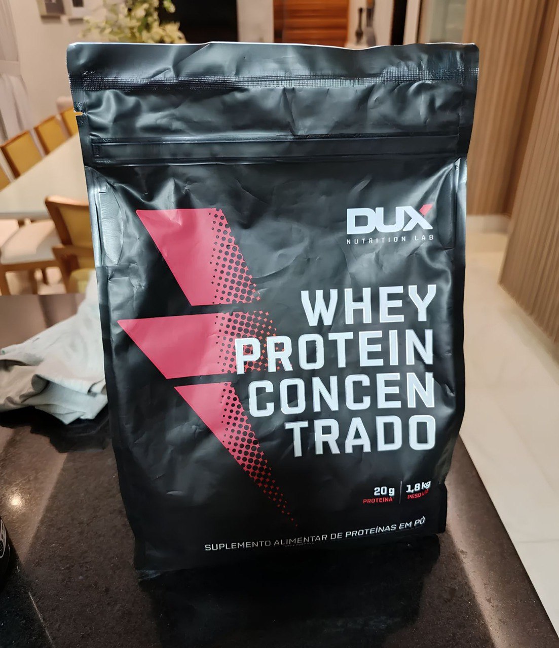 Whey Protein Concentrado – 1,8 Kg Dux Nutrition Sabor Coco