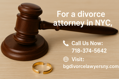 Navigate your divorce with confidence. With their extensive legal understanding, the skilled divorce lawyers in NYC at B&G Divorce Lawyers can assist you in navigating the procedure. Trust our dedicated team to provide you with dependable and understanding representation. Give us a call now. For a divorce attorney in NYC, call 718-374-5642 or send an email to info@bgmatlaw.com. For further more details, visit https://bgdivorcelawyersny.com/ #topnewyorkdivorceattorney #divorcelawyernyc