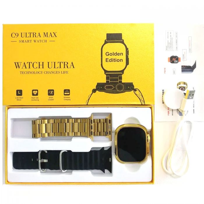 C9 Pro Golden Edition Smart Watch Image 6