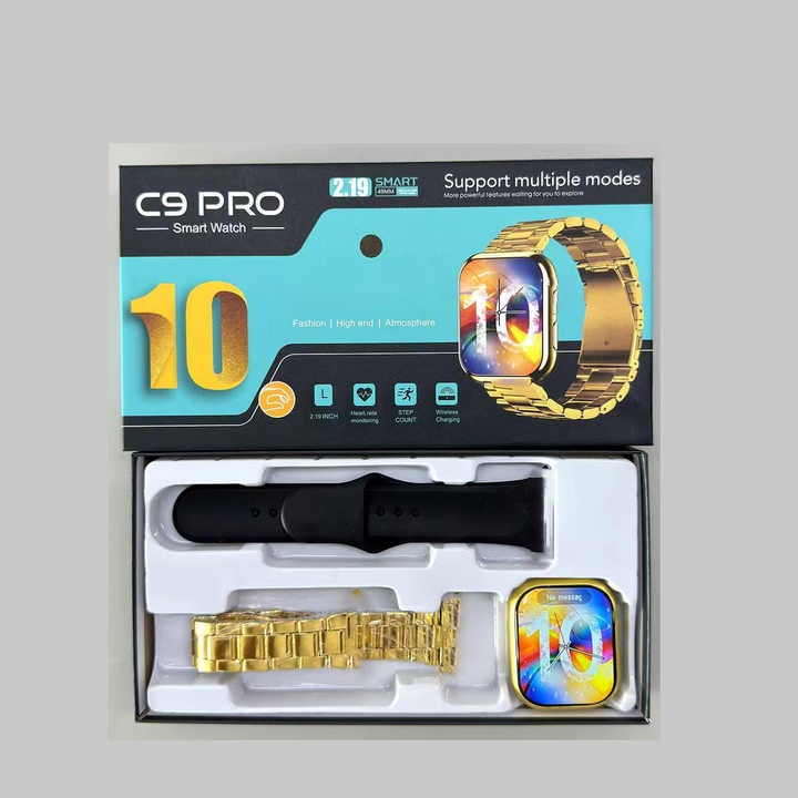 C9 Pro Golden Edition Smart Watch Image 1