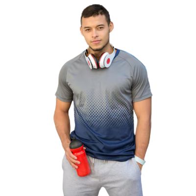 Gray And Blue Dri Fit Tee.jpg