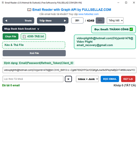 Auto save khi đóng – mở lại phần mềm