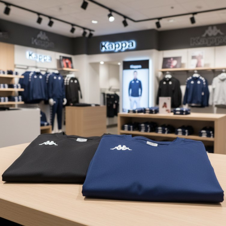 Kit Camisa Kappa Fardamento Modena Com 2 Peças Masculina