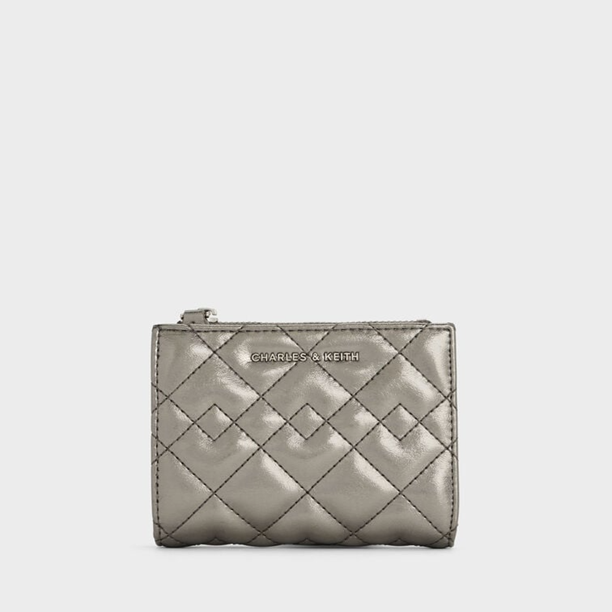Ví ngắn dáng gập Duo Quilted - Nhiều Màu