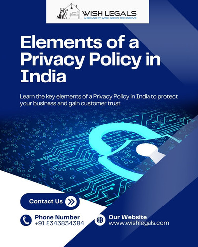 Elements of a Privacy Policy in India That Protect Your Business and User Information | Wish Legals.jpg