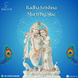 Radha Krishna Murti Big Size in Marble | Handcrafted Statues by Salvik India.jpg