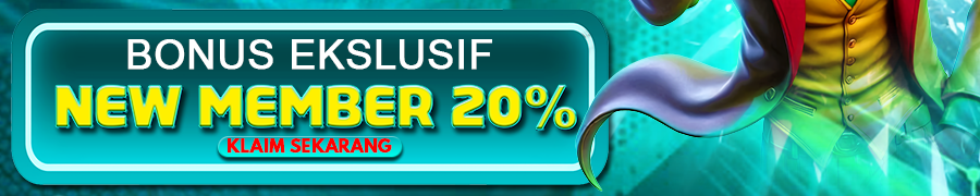 BERSIH4D BONUS EKSKLUSIF NEW MEMBER 20%