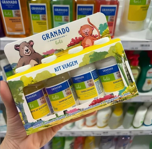 Granado Kit Viagem Do Bebê, 60ml, 4 Unidades.jpg