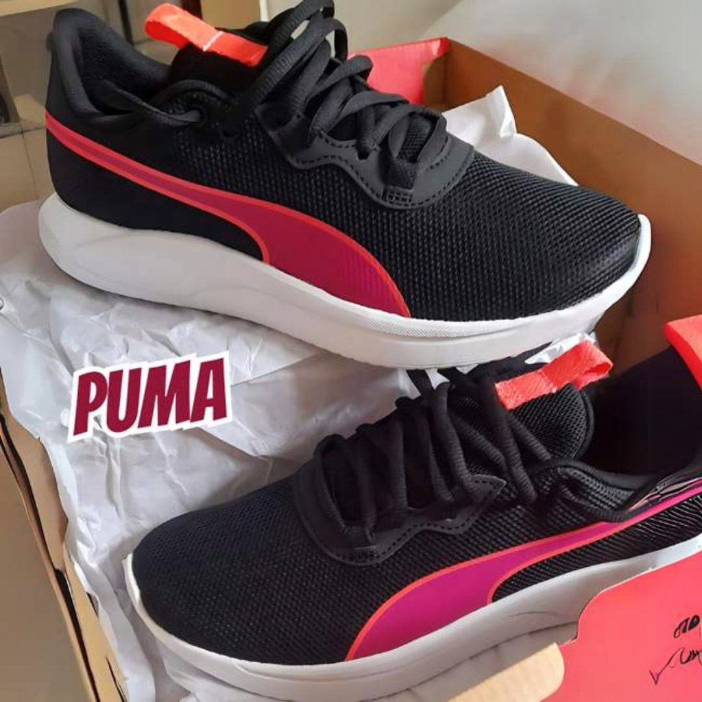 Tênis Puma Resolve Modern Weave – Preto+Pink