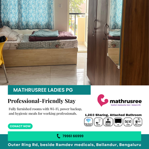 Our best women PG in Bellandur is ideal for working professionals..png