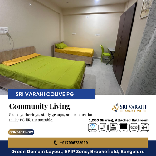 Life is better when shared. At Sri Varahi Colive PG,.png