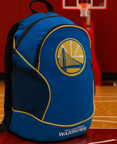 Mochila Zíper Duplo NBA Golden State Warriors, Maccabi Art..jpg