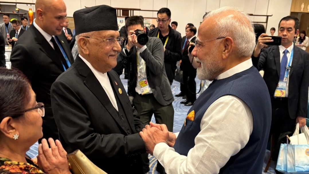 राष्ट्रपति सीको रात्रिभोजमा ओली र मोदीबीच भेट