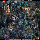 Pack Fantasy sous Marine Gothic n°1 PU 2025