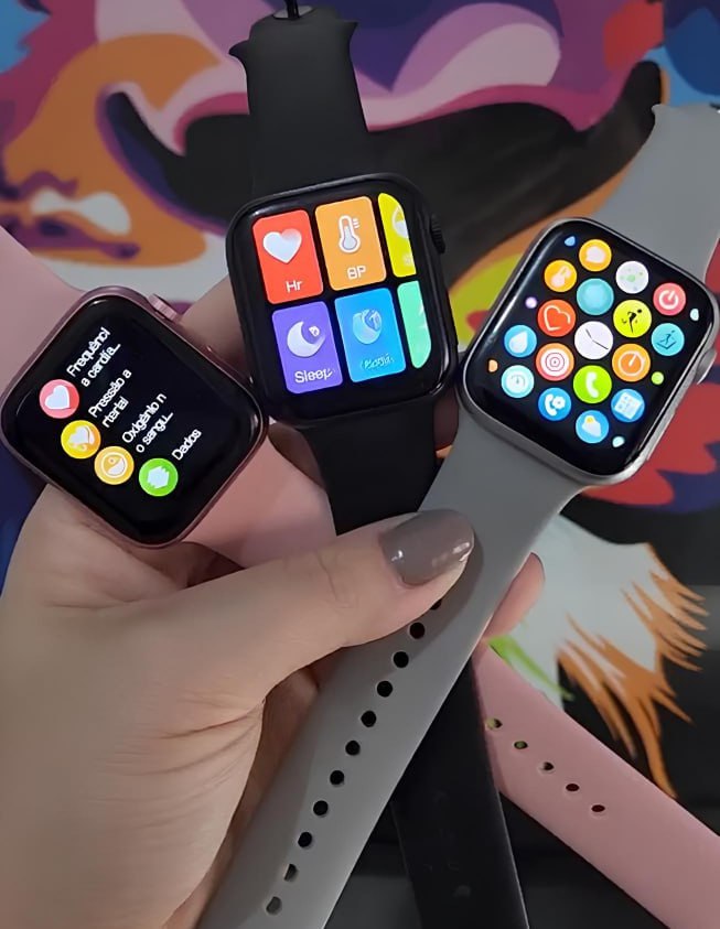 Smartwatch Relógio Inteligente Homens Mulheres Ios E Android