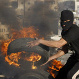 A Palestinian youth