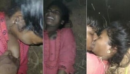 Village Black Girl Outdoor Nude Captured Vdo