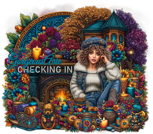 Gorgeous Arie Checkin In Autumn Calm.png