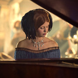 FRANKENSTEIN. Mia Goth as Elizabeth in Frankenstein. Cr. Ken Woroner/Netflix  2025.