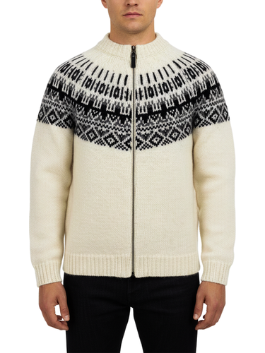 Mens Full Zip Sweater White 1.png