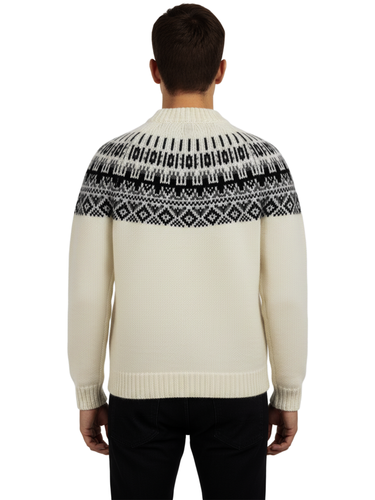 Mens Full Zip Sweater White 2.png