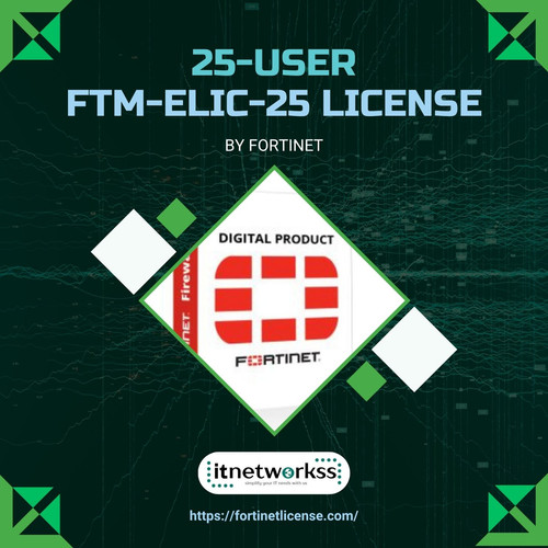 25 User FTM ELIC 25 License Fortinet License.jpg