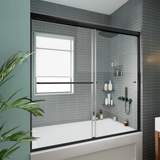 Black Bath Glass Door