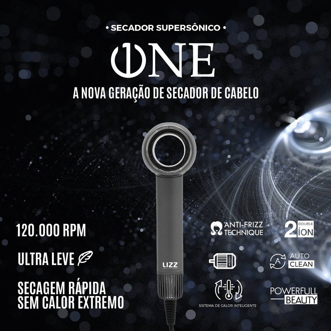 LIZZ PRO, SECADOR ONE – 120.000 RPM
