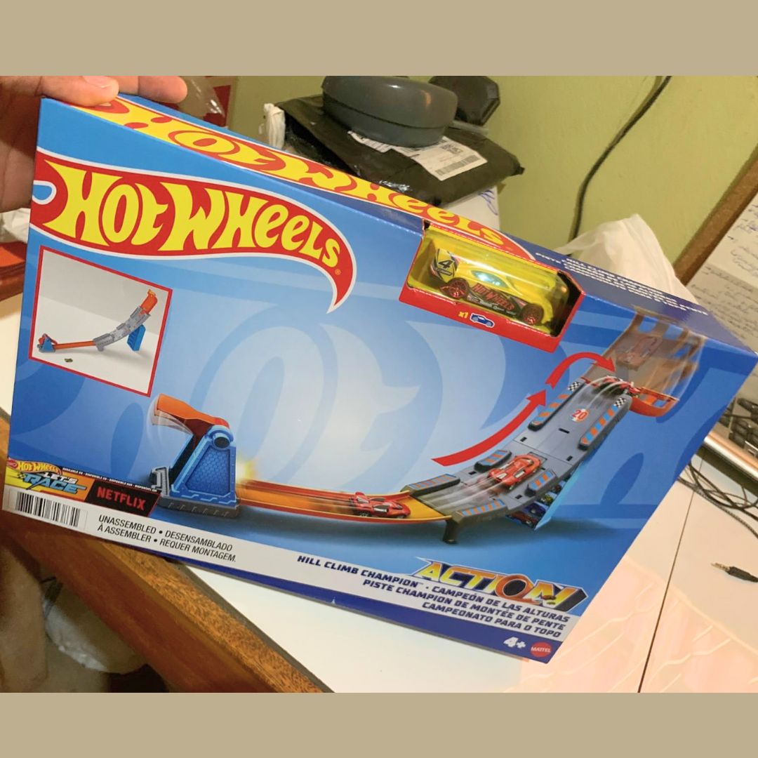 Hot Wheels Action Pista de Brinquedo Coleção de Pistas de Campeonato para crianças a partir de 4 anos