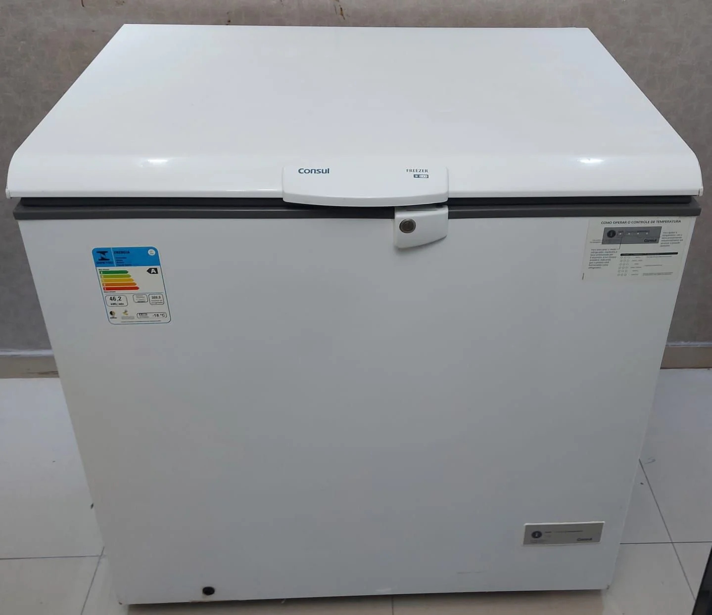 Freezer Horizontal Consul 309L Outlet – CHA31FB _OUT