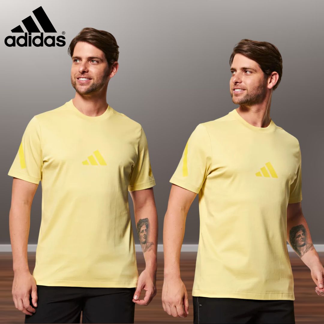 Camiseta Esportiva Masculina Z.n.e Com Gola Careca adidas