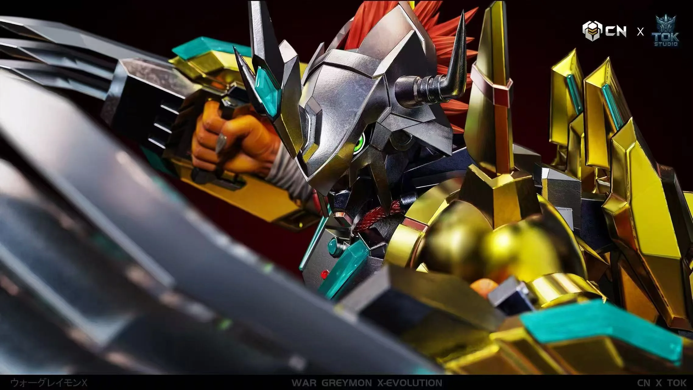 WarGreymon X Ignites in Resin — CN Studio and TOK Studio Unite for a Limited Masterpiece WarGreymon X Ignites in Resin — CN Studio and TOK Studio Unite for a Limited Masterpiece